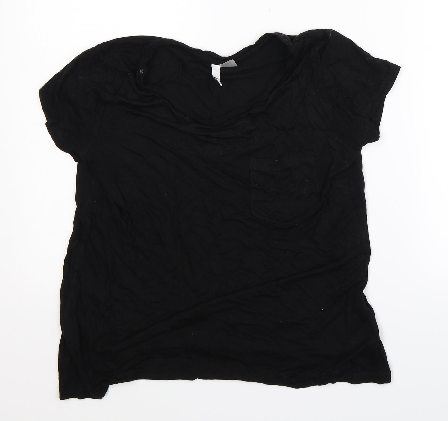 Divided Womens Black   Basic T-Shirt Size S