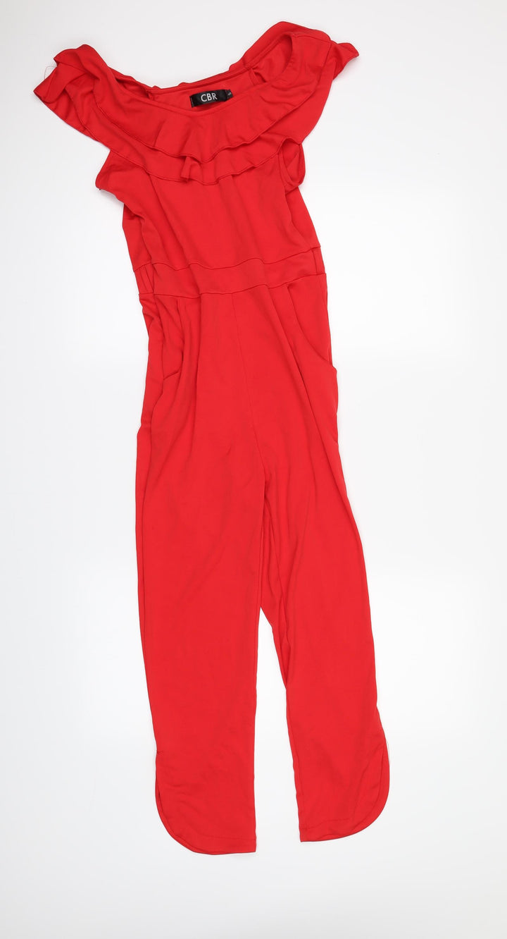 CBR Womens Red   Jumpsuit One-Piece Size S