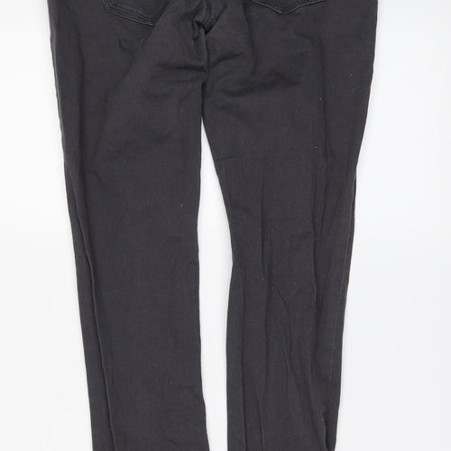 NEXT Womens Black  Denim Skinny Jeans Size 8 L30 in