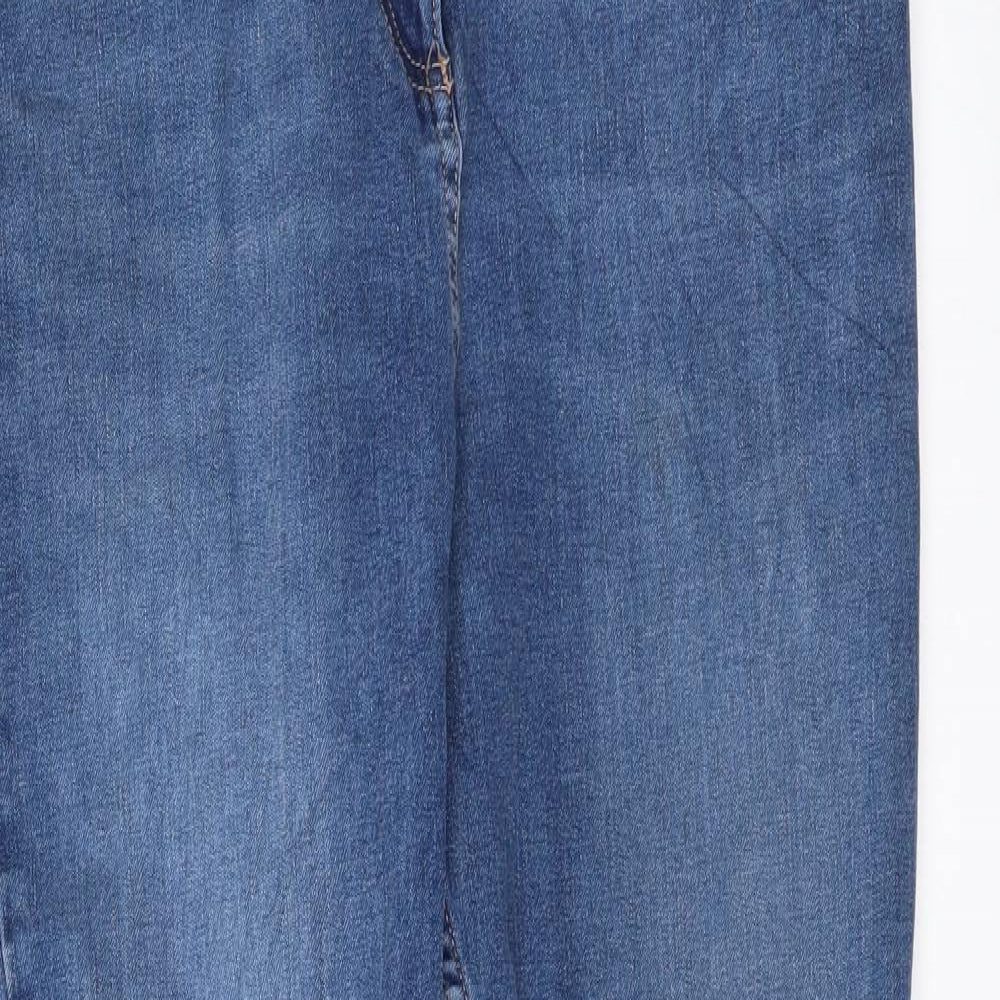 NEXT Womens Blue  Denim Skinny Jeans Size 14 L29 in