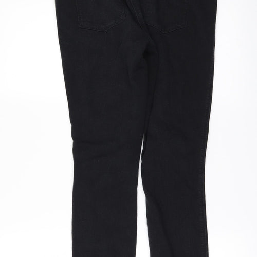 NEXT Womens Black  Denim Skinny Jeans Size 12 L28 in