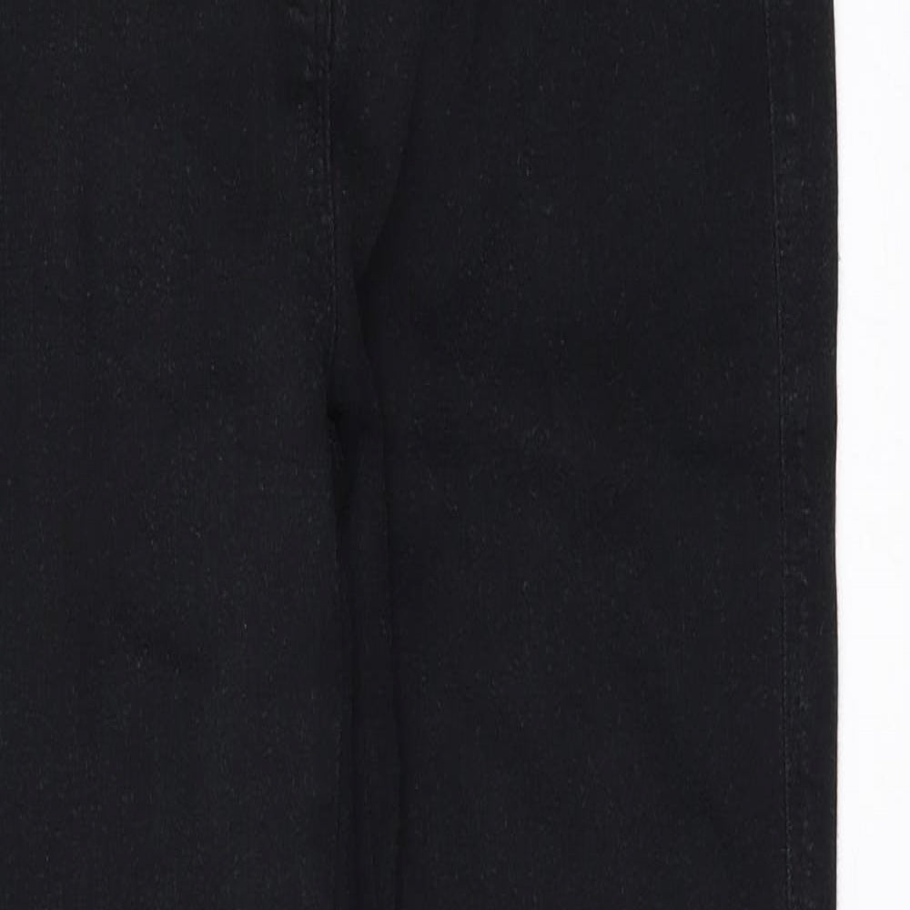 NEXT Womens Black  Denim Skinny Jeans Size 12 L28 in