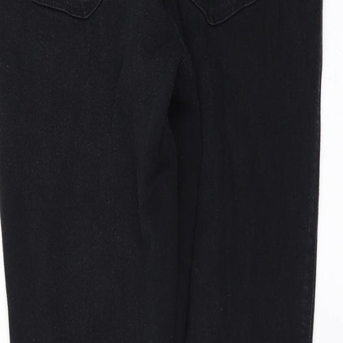 NEXT Womens Black  Denim Skinny Jeans Size 12 L28 in