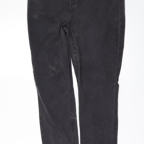 New Look Womens Black  Denim Skinny Jeans Size 14 L30 in