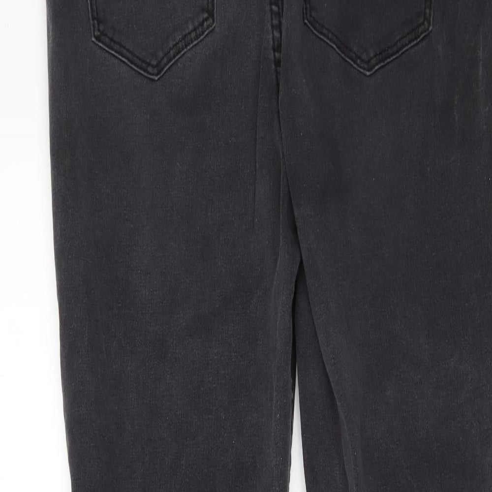 New Look Womens Black  Denim Skinny Jeans Size 14 L30 in