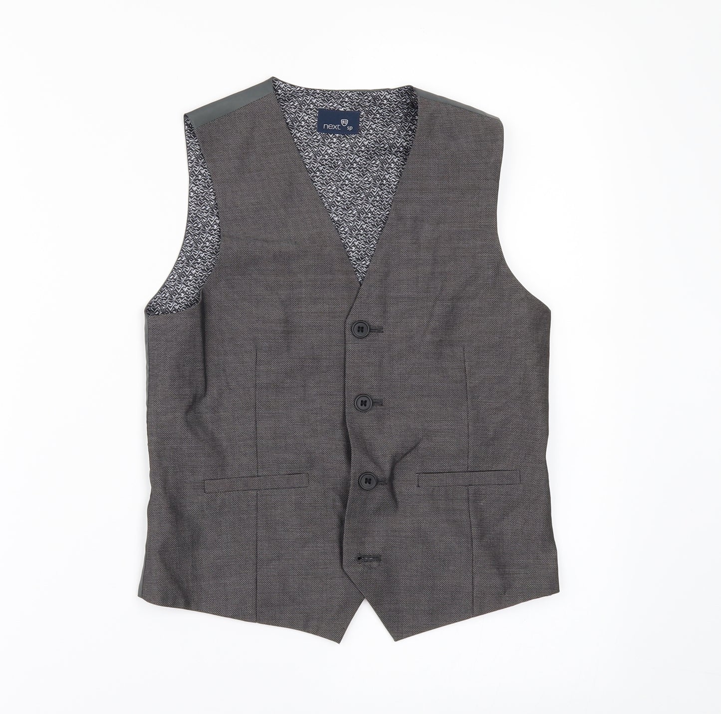 NEXT Boys Brown   Jacket Snowsuit Size 9 Years  - suit waistcoat