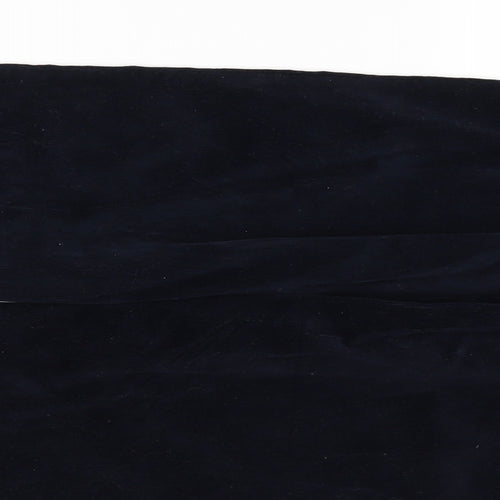 Marks and Spencer Womens Blue  Corduroy Straight Jeans Size 8 L27 in