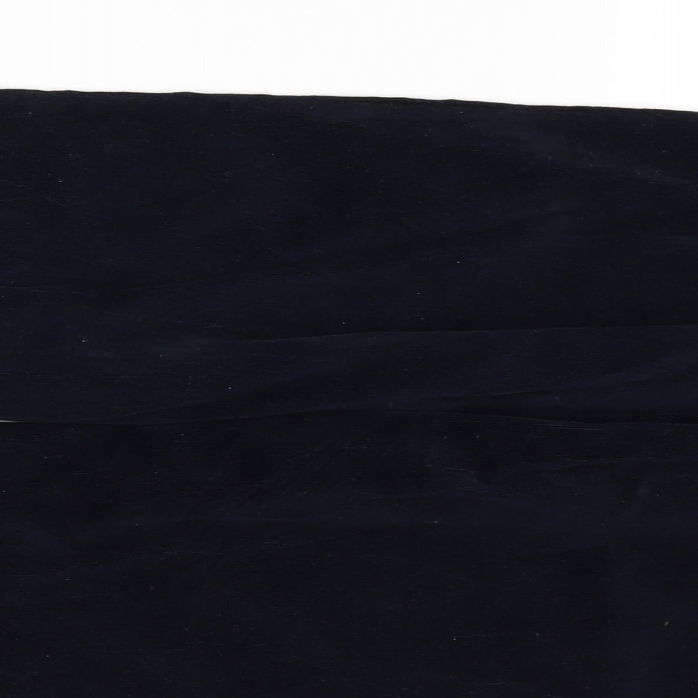Marks and Spencer Womens Blue  Corduroy Straight Jeans Size 8 L27 in