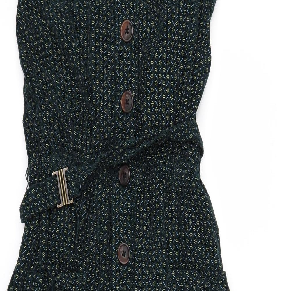Urban Outfitters Womens Green  Corduroy A-Line  Size S