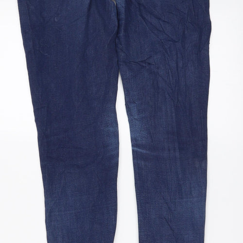 Oasis Womens Blue  Denim Skinny Jeans Size 10 L31 in