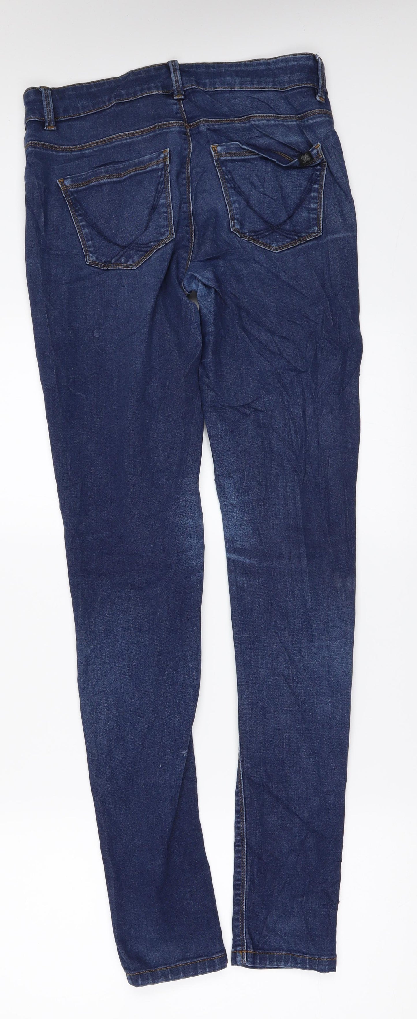 Oasis Womens Blue  Denim Skinny Jeans Size 10 L31 in