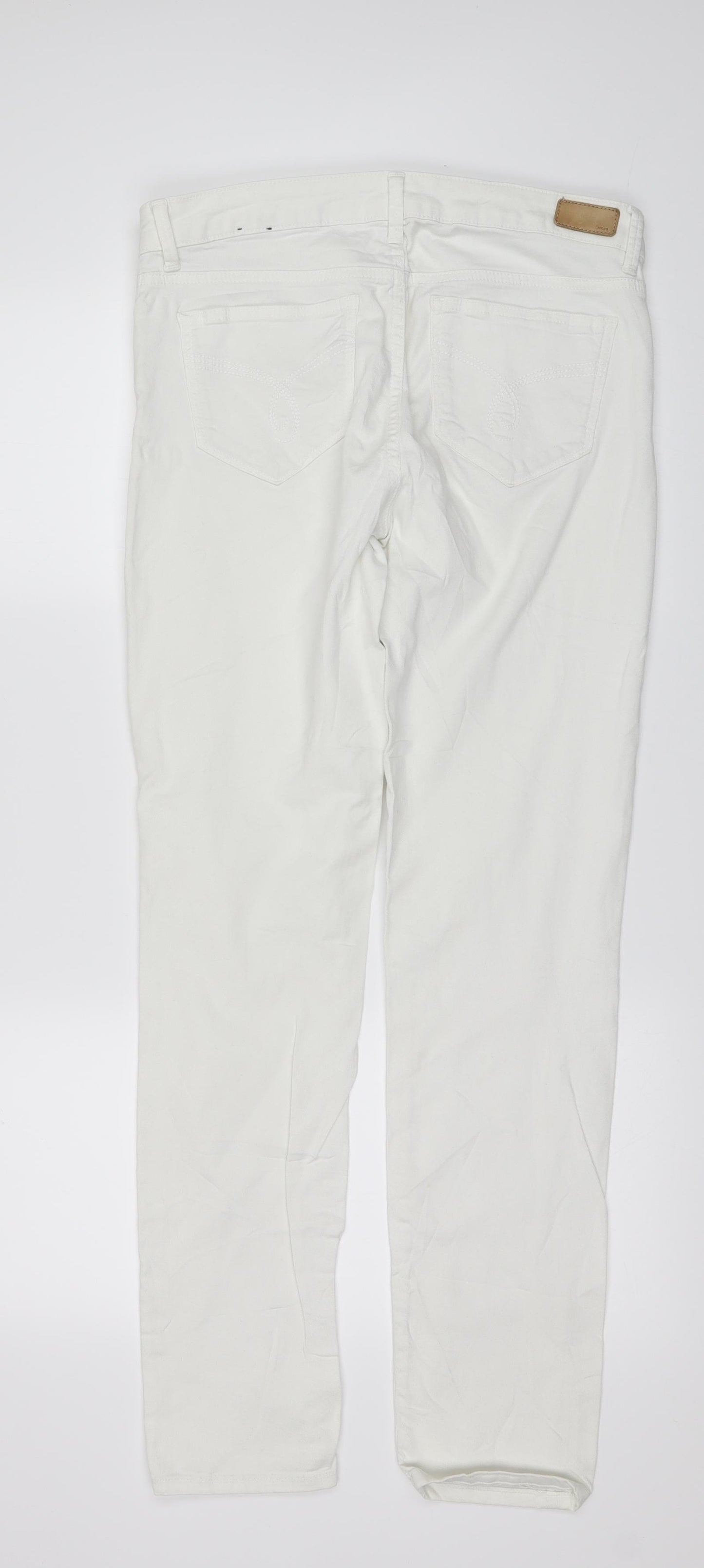 Esprit Womens White  Denim Skinny Jeans Size 34 in L30 in