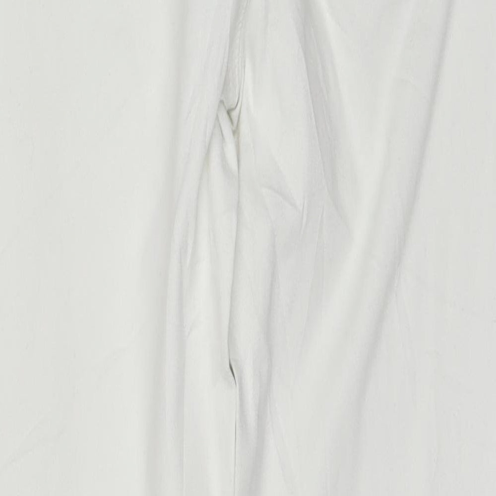 Esprit Womens White  Denim Skinny Jeans Size 34 in L30 in