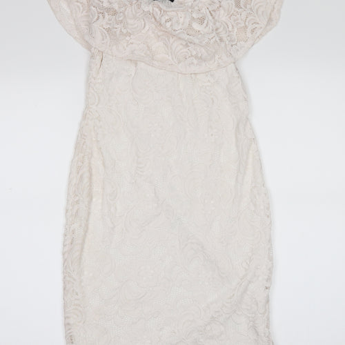 Select Womens White   Mini  Size 10