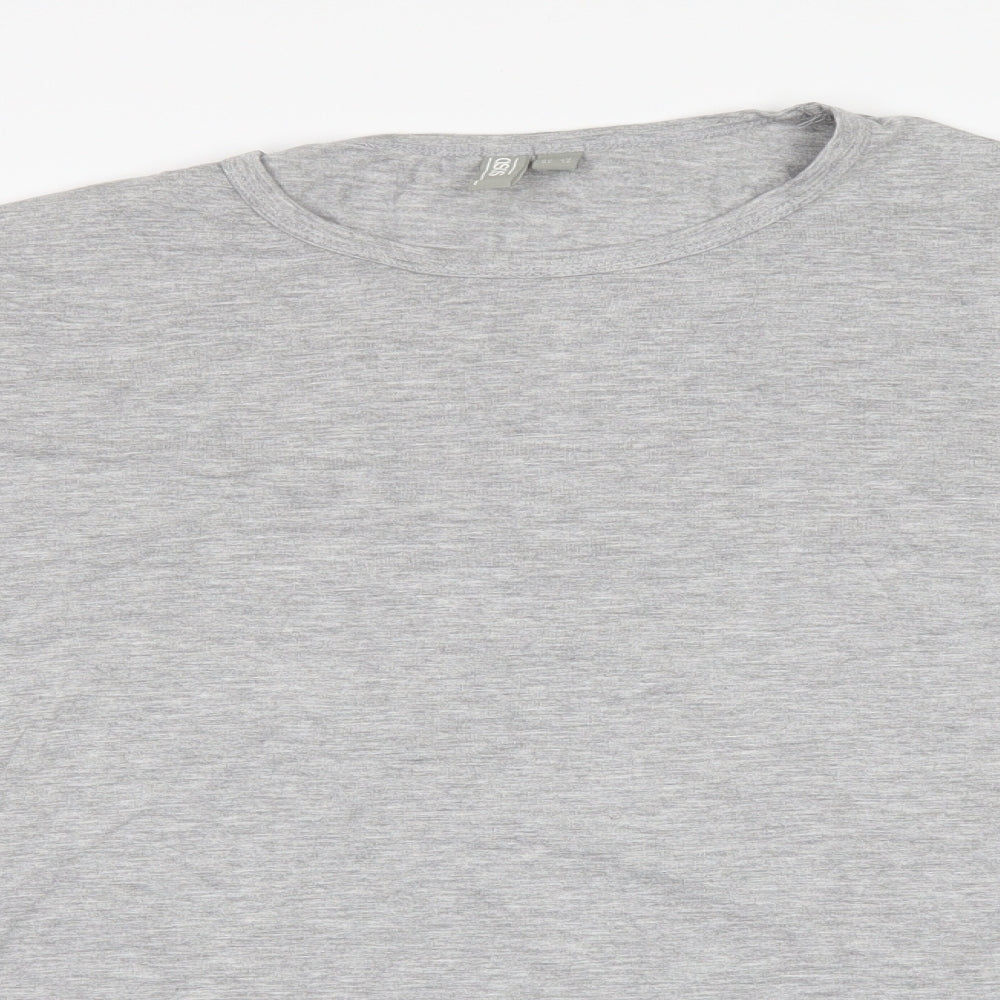 ASOS Womens Grey   Basic T-Shirt Size 16