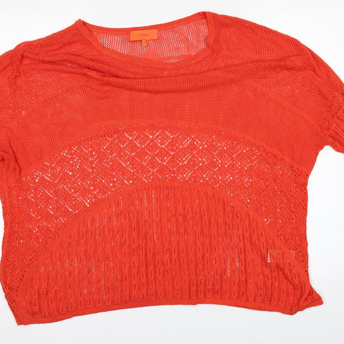 NEXT  Womens Orange   Basic T-Shirt Size 14