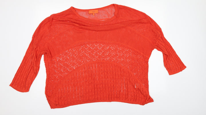 NEXT  Womens Orange   Basic T-Shirt Size 14