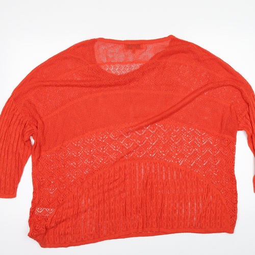 NEXT  Womens Orange   Basic T-Shirt Size 14
