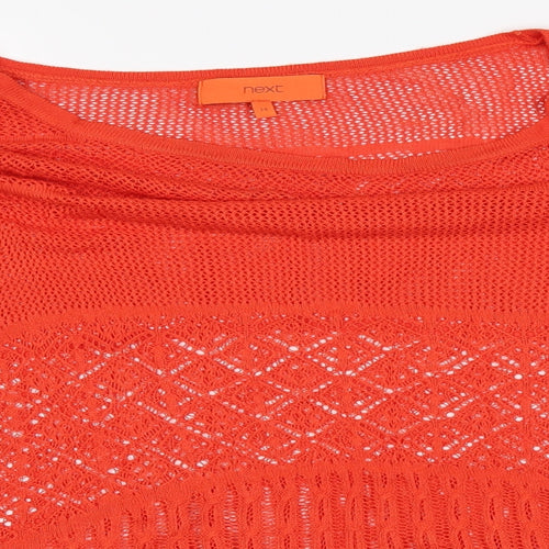 NEXT  Womens Orange   Basic T-Shirt Size 14