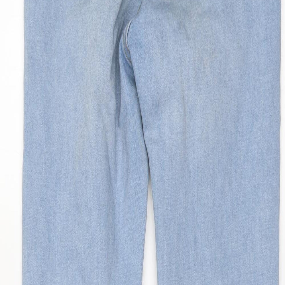 Denim & Co. Womens Blue  Denim Skinny Jeans Size 8 L28 in