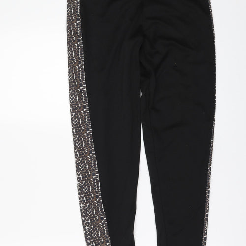 I SAW IT FIRST Womens Black   Carrot Trousers Size 10 L29 in