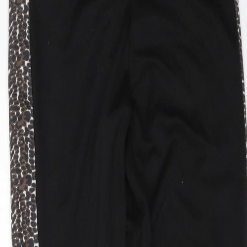 I SAW IT FIRST Womens Black   Carrot Trousers Size 10 L29 in