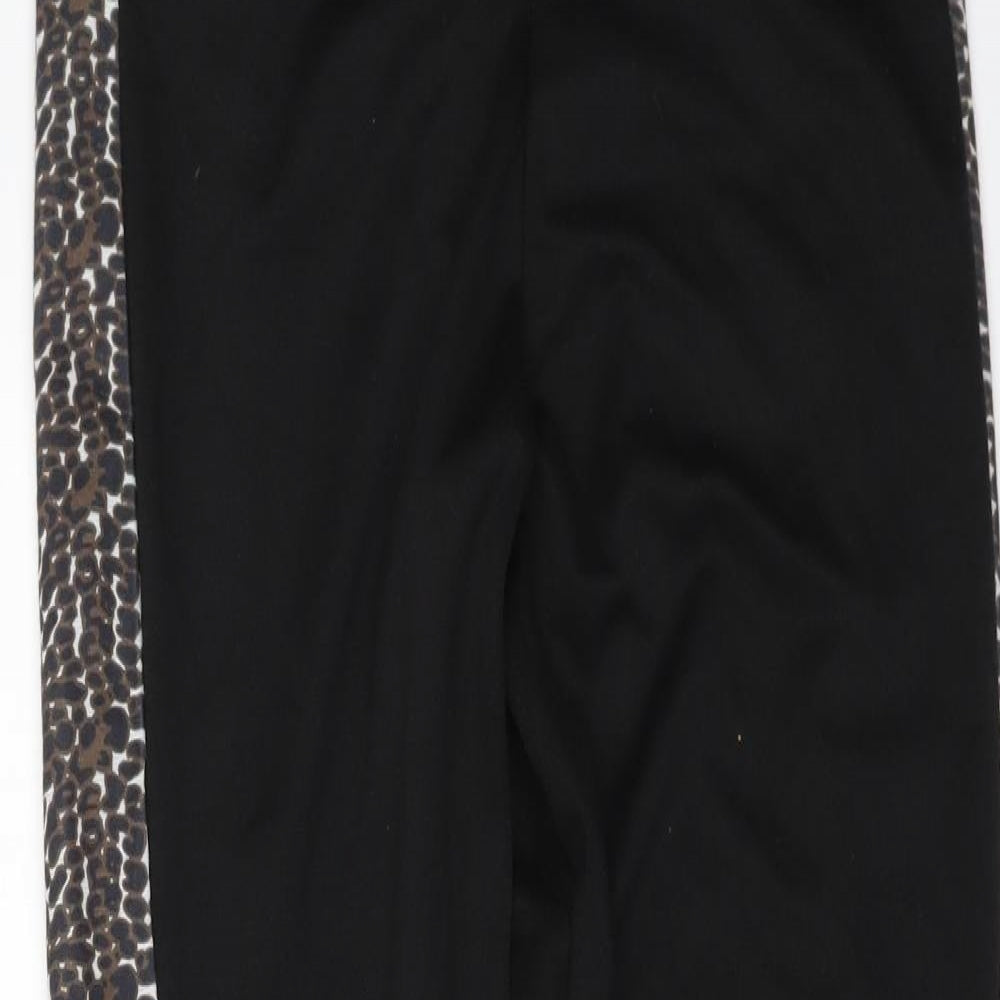 I SAW IT FIRST Womens Black   Carrot Trousers Size 10 L29 in