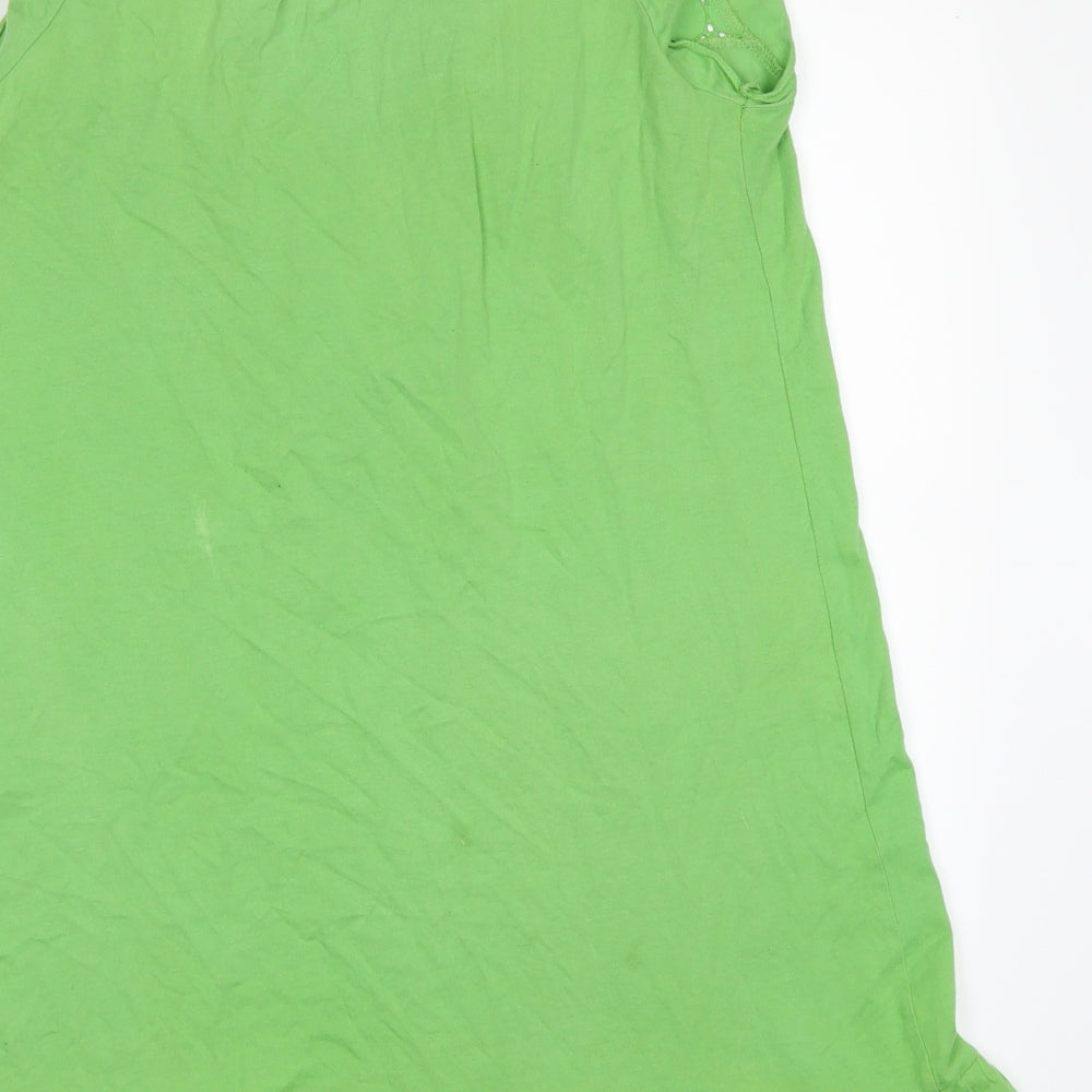 XOYE Womens Green   Basic T-Shirt Size M  - E