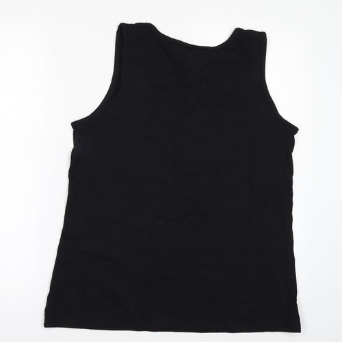 Gildan Mens Black    T-Shirt Size XL  - RUDE GIRL