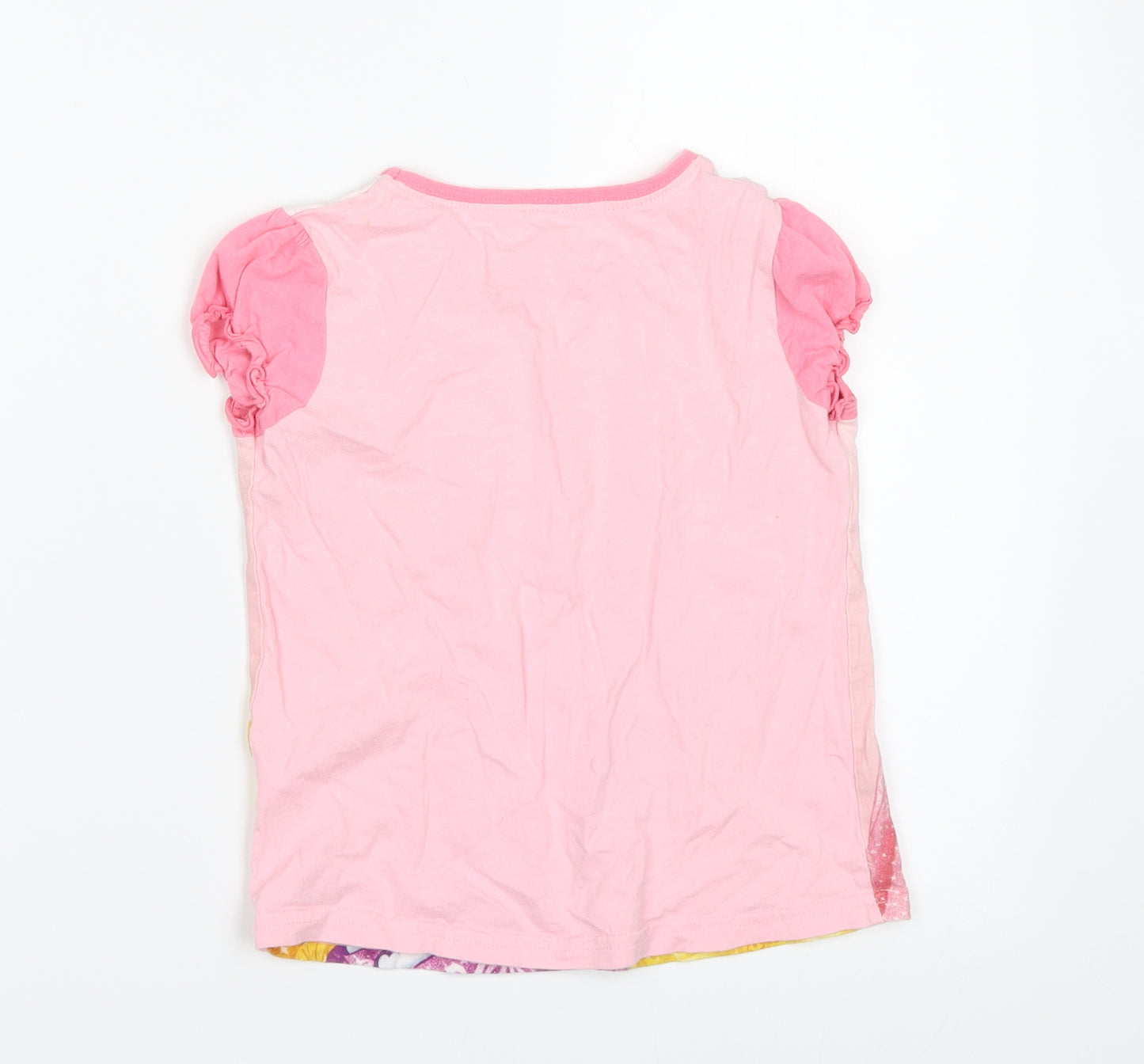 George Girls Pink   Basic T-Shirt Size 4-5 Years  - DISNEY