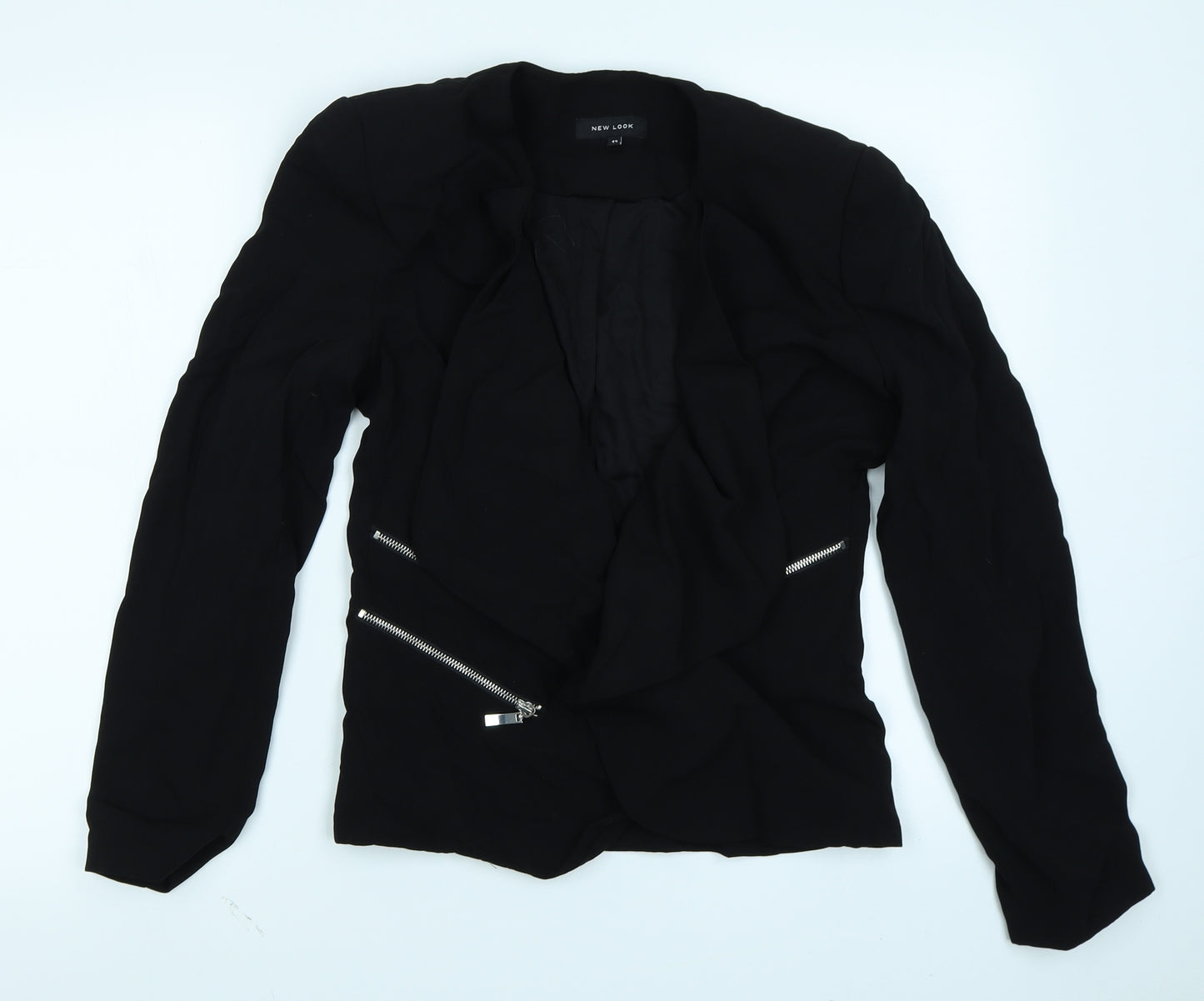 New Look Womens Black   Jacket Blazer Size 12