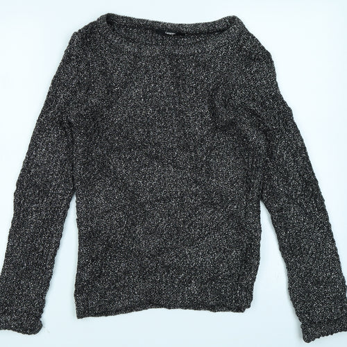 George Womens Silver   Pullover Jumper Size 10
