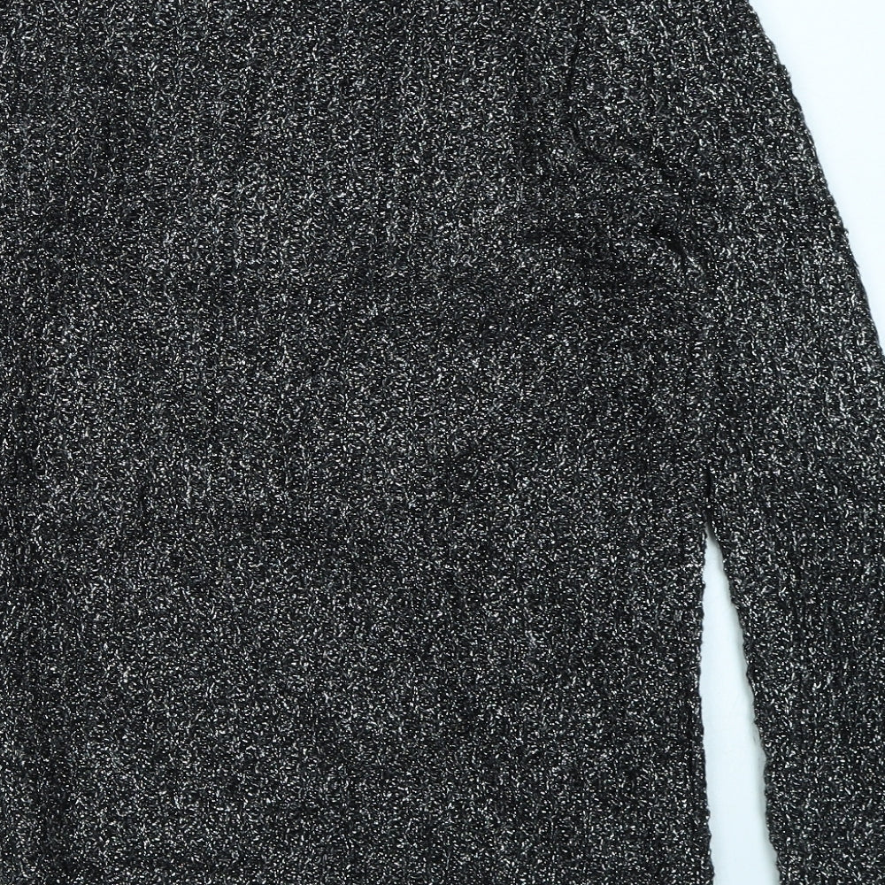 George Womens Silver   Pullover Jumper Size 10