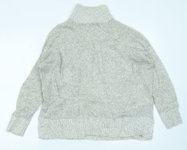 New Look Womens Grey   Pullover Jumper Size M