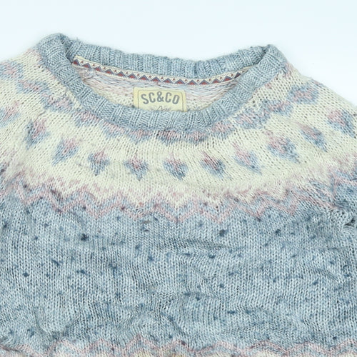 Soul Cal & CO Womens Blue   Pullover Jumper Size 8