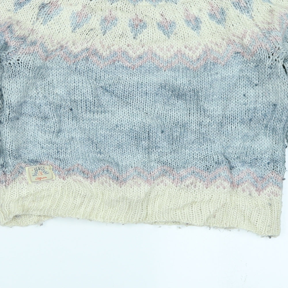 Soul Cal & CO Womens Blue   Pullover Jumper Size 8
