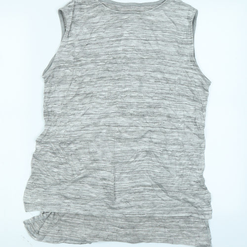 Boohoo Womens Grey   Basic Tank Size 12