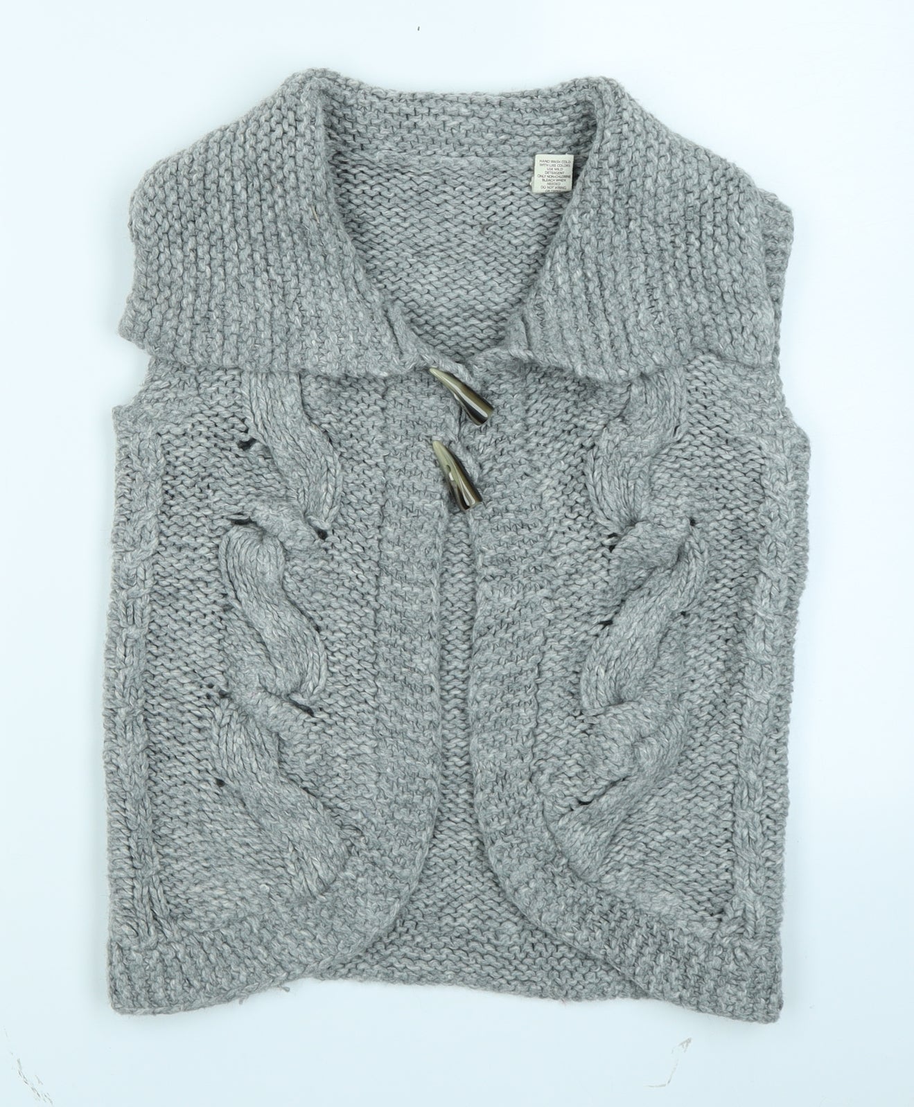 Preworn Womens Grey   Cardigan Jumper Size M