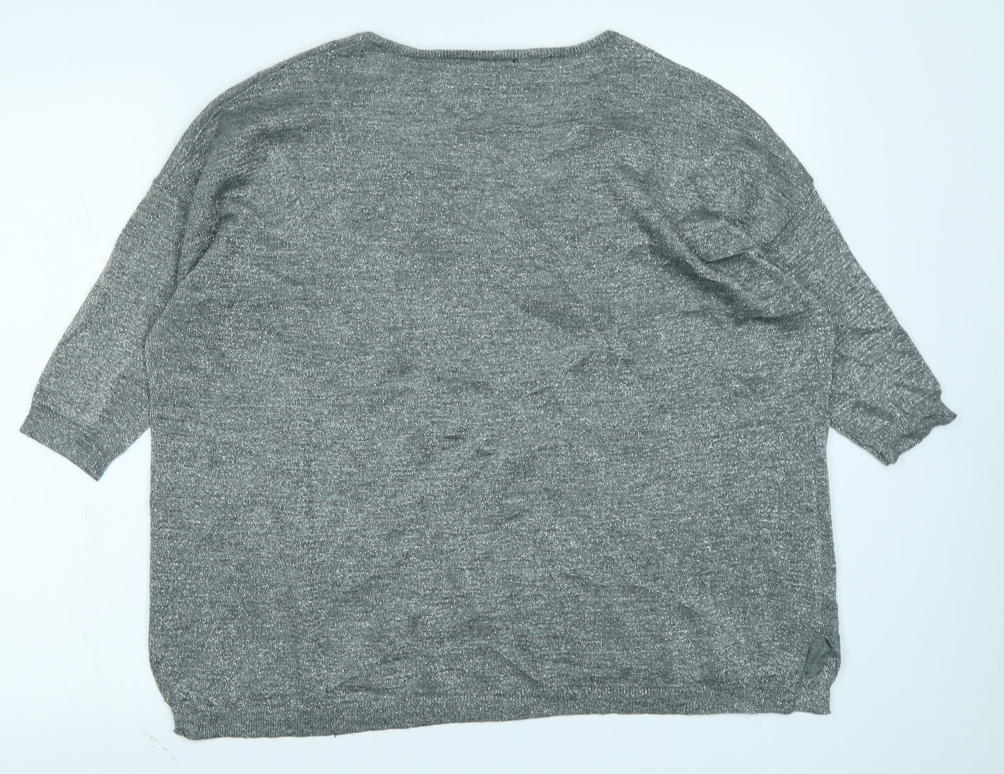 Sweewe Womens Silver   Basic T-Shirt Size M