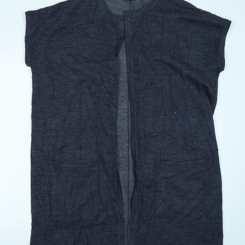TU Womens Blue  Knit Cardigan Jumper Size 14