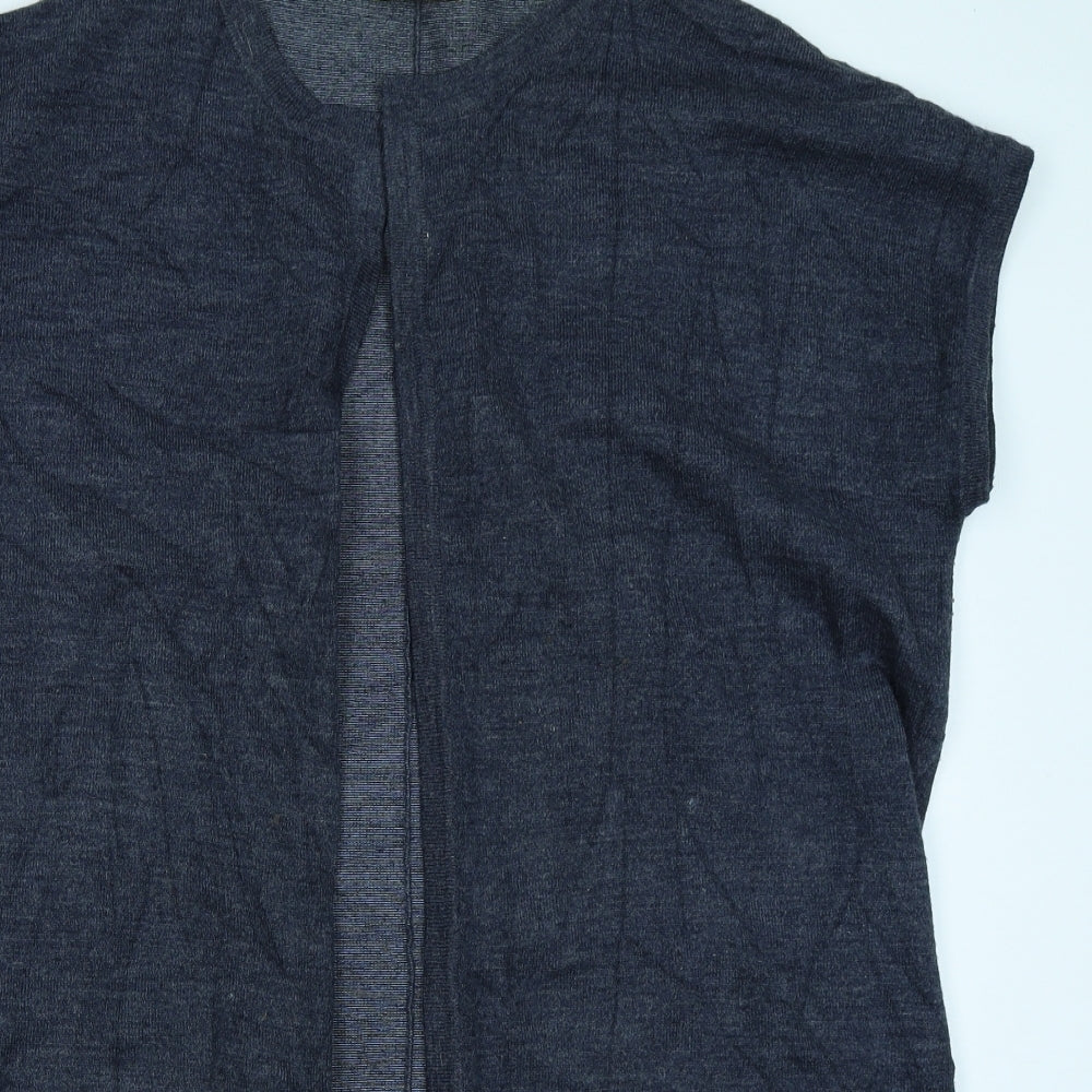 TU Womens Blue  Knit Cardigan Jumper Size 14