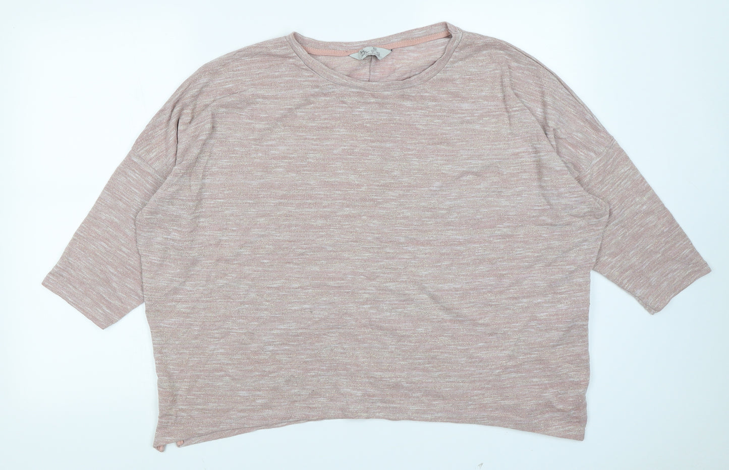 Love to Lounge Womens Pink   Basic T-Shirt Size XL