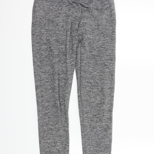 Preworn Womens Grey Colourblock  Jogger Leggings Size M L27 in