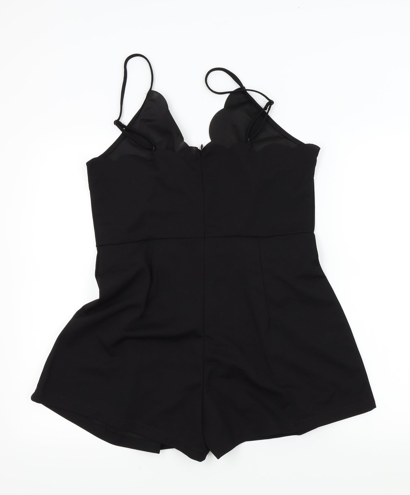 SheIn Womens Black Colourblock  Skirt/ Skort Set One-Piece Size L