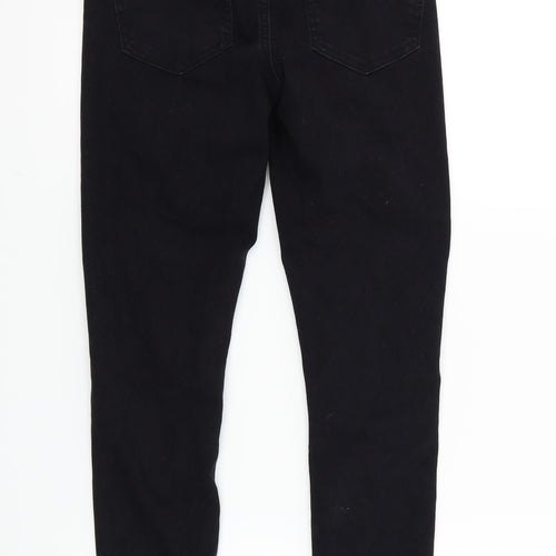 Denim & Co. Womens Black   Skinny Jeans Size 10 L27 in