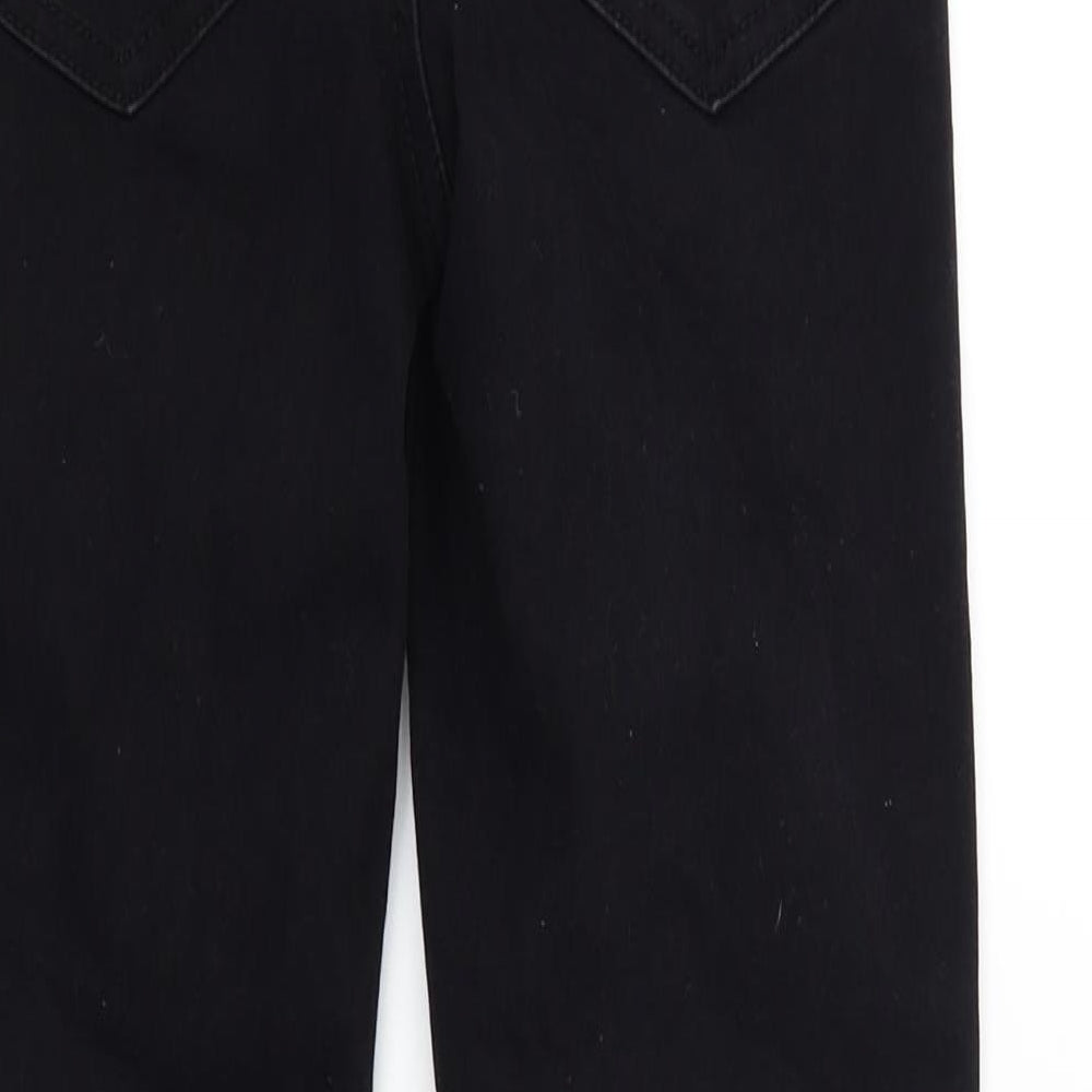 Denim & Co. Womens Black   Skinny Jeans Size 10 L27 in