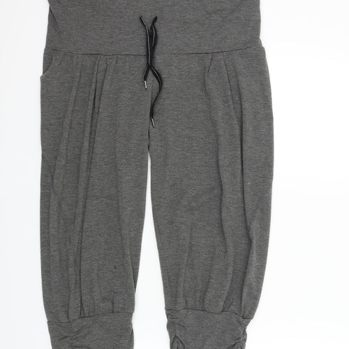 Crivit Womens Grey   Trousers  Size M L20 in - Elastic ankles