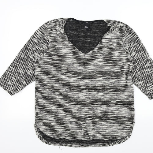 H&M Womens Black   Basic T-Shirt Size S