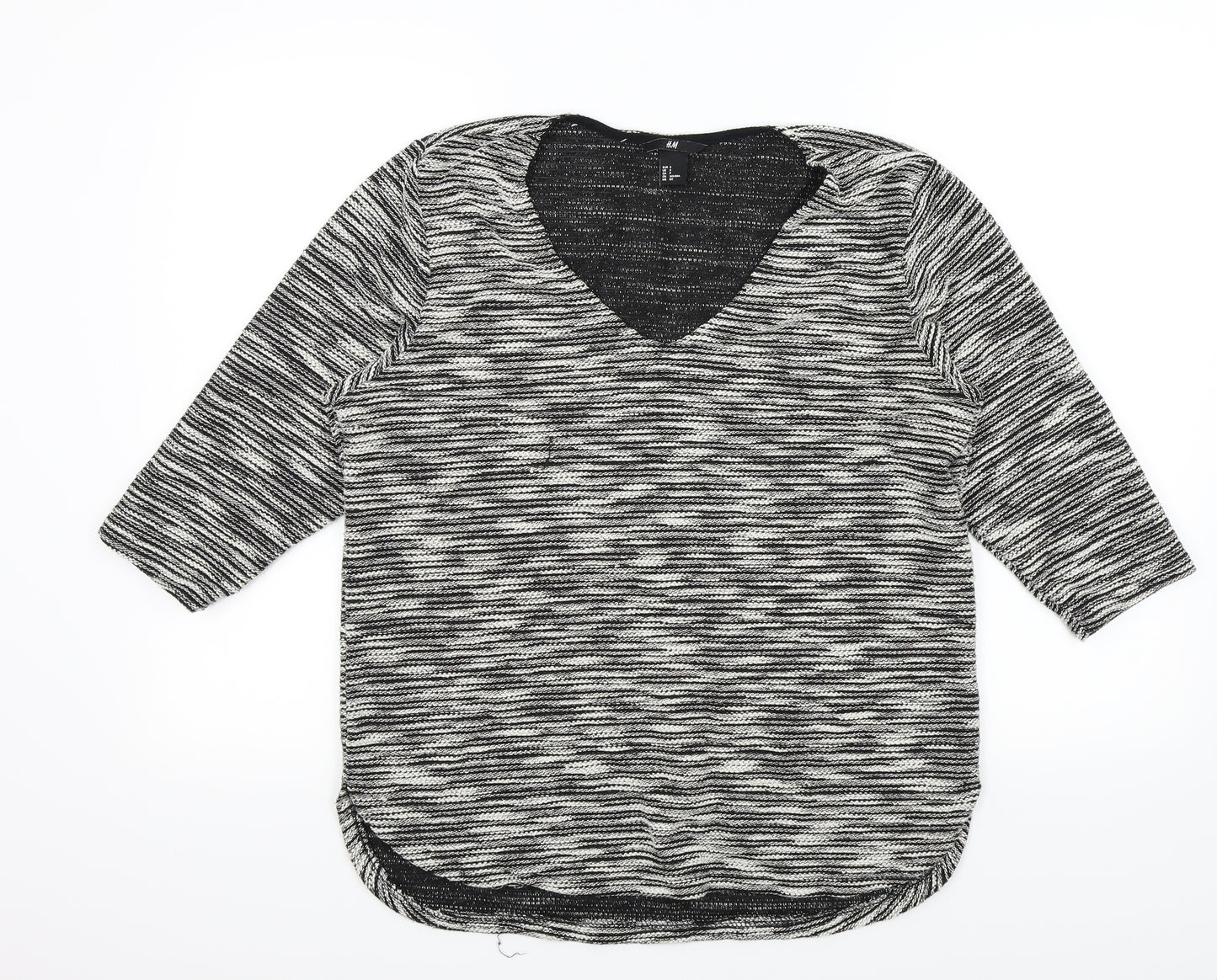 H&M Womens Black   Basic T-Shirt Size S