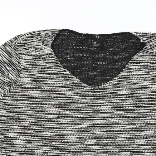 H&M Womens Black   Basic T-Shirt Size S